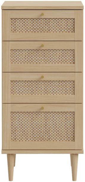 Stalčių blokai Forte Calasetta CQSK311-D95D, rusva, 50.4 cm x 41.4 cm x 108.8 cm