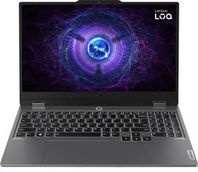 Nešiojamas kompiuteris Lenovo LOQ 15 15ARP9, AMD Ryzen™ 7 7435HS, 24 GB, 512 GB, 15.6 ", Nvidia GeForce RTX 4050, pilka, en