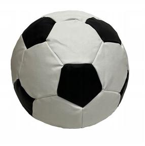 Sėdmaišis Ball XXL, baltas/juodas