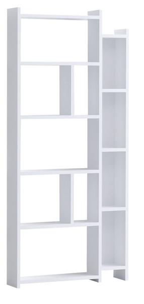 Pastatoma lentyna Kalune Design Nina 393MRD1292, balta, 15 cm x 65 cm x 150 cm