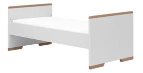 Vaikiška lova viengulė Pinio Snap, balta, 90 x 200 cm, be patalynės dėžės, be čiužinio