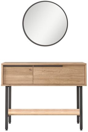 Konsolinis staliukas Kalune Design ON12-S, riešuto, 100 cm x 29.5 cm x 76 cm