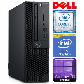 Stacionarus kompiuteris Dell OptiPlex 3060 SFF OptiPlex 3060 SFF, atnaujintas Intel Core i5-8500, 1 TB, DDR4 16 GB, SSD 1 TB, Intel UHD Graphics 630 Dynamic, Windows 10 Pro