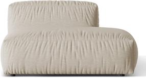 Modulinė sofa Micadoni Martina Boston, šviesiai smėlinė, dešininė, 133 x 106 cm x 75 cm