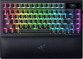 Klaviatūra Razer BlackWidow V4 Pro 75%, Anglų (US), juoda, belaidė