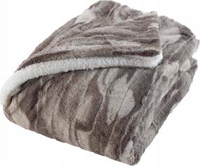 Pledas Douceur d`Interieur Caribou, pilkas, 180 cm x 220 cm
