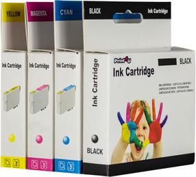 Rašalinio spausdintuvo kasetė Print4U HP 933XL (CN054AE), žalsvai mėlyna (cyan)