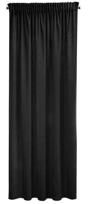 Naktinė užuolaida Sibel ZWM-09, juodos, 140 cm x 270 cm