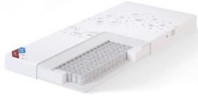 Čiužinys Sleepwell Blue Children Lamb Stretch, 200 cm x 80 cm, vidutinio kietumo