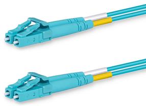 Kabelis Lanview LC - LC LC Duplex, LC Duplex, 1 m, žydra