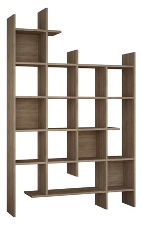 Pastatoma lentyna Kalune Design Manco 855DTE3695, ąžuolo, 122 cm x 25.5 cm x 188 cm