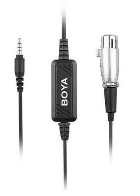 Laidinis mikrofonas Boya BY-BCA6, sidabro/juoda