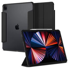 Planšetinio kompiuterio dėklas Spigen Ultra Hybrid Pro iPad Pro 2021, juoda, 12.9"
