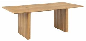 Valgomojo stalas Colima, ąžuolo, 210 cm x 100 cm x 75 cm