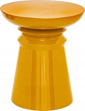 Žurnalinis staliukas Atmosphera Jaya, aukso, 38 cm x 38 cm x 43 cm