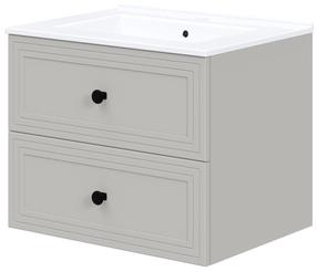 Praustuvo spintelė Toreto, kreminė, 45 cm x 60 cm x 46 cm