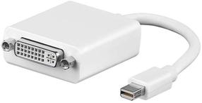Adapteris MicroConnect Mini DisplayPort to DVI-I Mini DisplayPort male, DVI-I female, 0.15 m, balta