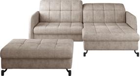 Baldų komplektas Lorelle & Pouf Right Dora 21, vidaus, šviesiai ruda