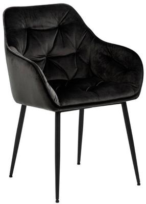 Valgomojo kėdė Brooke, ruda/pilka, 55 cm x 58 cm x 83 cm