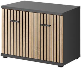 Prieškambario spinta ASM Marco F, antracito/šviesiai ruda, 32 cm x 60 cm x 46 cm