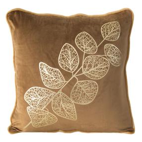 Dekoratyvinės pagalvėlės užvalkalas Popla JAU-02, medaus, 45 cm x 45 cm