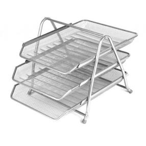 Dokumentų lentynėlė Forpus Horizontal Tray 1002-021, sidabro