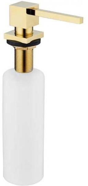 Skysto muilo dozatorius Mexen Cube 6605320-50, aukso, 0.32 l