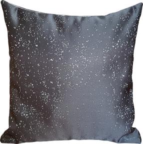 Dekoratyvinės pagalvėlės užvalkalas Mariall JM-002, balta/plieno/sidabro, 50 cm x 60 cm