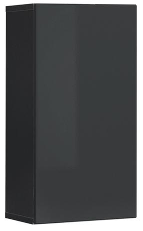 Pakabinama spintelė ASM Switch SW4, grafito, 30 cm x 25 cm x 60 cm