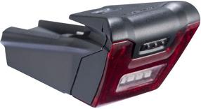 Dviračių žibintas Giant Numen + Uniclip TL 400000141, plastikas, juoda/raudona