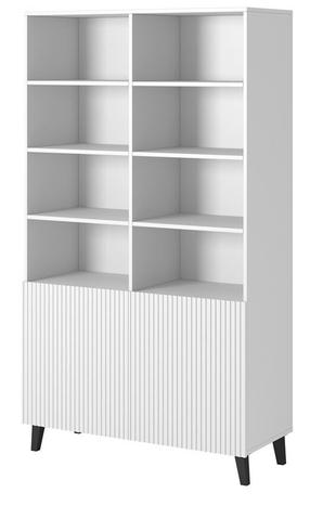 Spintelė Cama Meble Pafos, balta, 100.5 cm x 40 cm x 176.5 cm