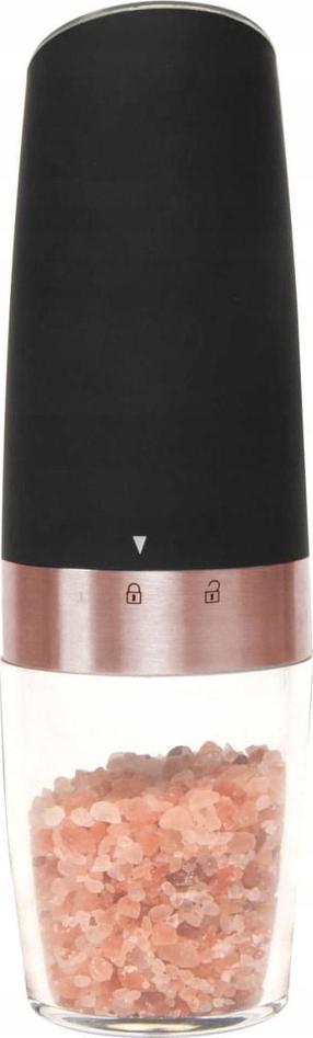 Prieskonių malimo mašinėlė KingHoff KH-1724A, 0.05 l, skaidri/aukso/juoda