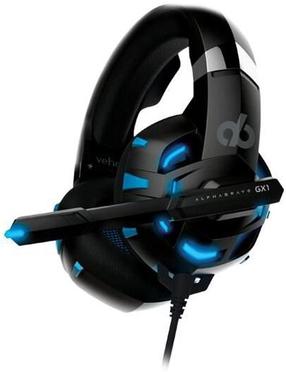 Laidinės žaidimų ausinės Veho Alpha Bravo GX-1, juodos