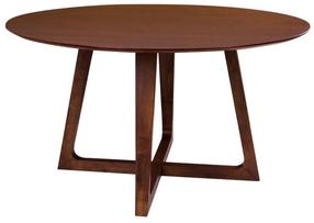 Valgomojo stalas House Nordic Hellerup, riešuto, 137 cm x 137 cm x 76 cm