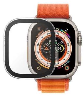 Apsauginis rėmelis PanzerGlass Full Body New Apple Watch (49mm) AB, skaidri/juoda