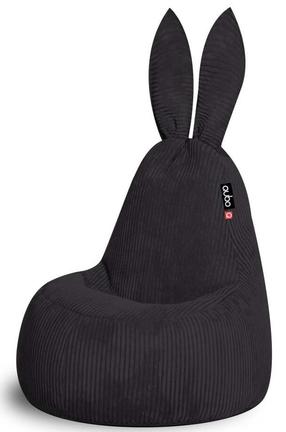 Sėdmaišis Daddy Rabbit Feel Fit, juodas