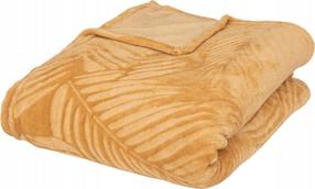 Lovatiesė Atmosphera Zoa, geltona, 180 cm x 230 cm