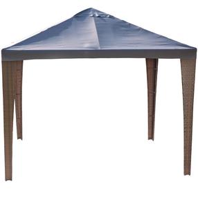 Pavėsinė Patio Barcelona, 300 x 248 cm, ruda/juoda