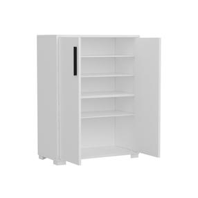 Batų spintelė Kalune Design Lupa, balta, 35 cm x 72 cm x 97 cm