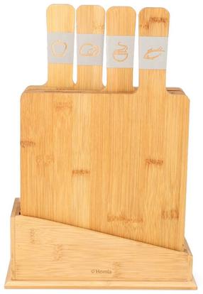 Pjaustymo lentelių rinkinys Homla, ruda, 33 cm x 20 cm