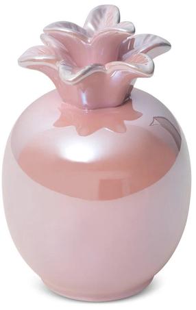 Dekoratyvinė figūrėlė Simona Pineapple, rožinė, 9 cm x 9 cm x 14 cm