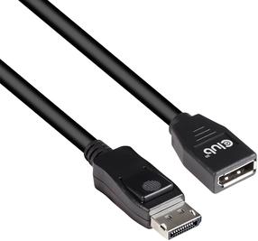 Laidas Club 3D DisplayPort Cable Extension Display port male, Display port female, 3 m, juoda