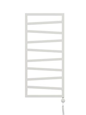 Elektrinis rankšluosčių džiovintuvas Terma ZigZag, white wall, 50 cm x 107 cm, 400 W