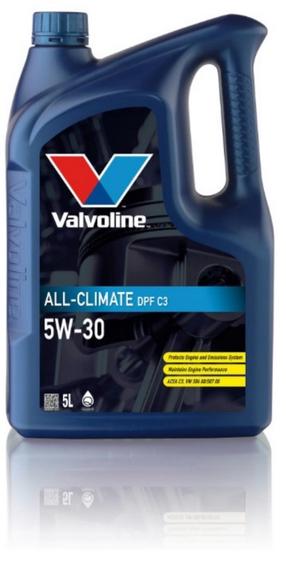 Variklių alyva Valvoline All Climate DPF C3 5W - 30, sintetinis, 5 l