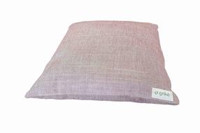 Grikių lukštų pagalvė Grikė, rausva, 35 cm x 35 cm