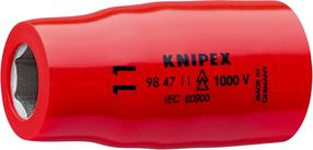 Žvaigždinė varžtų veržlių galvutė Knipex 98 47 11, 54 mm, 11 mm, 1/2", Ø26 mm