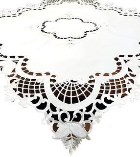 Staltiesė kvadratinė OH-133-A, balta, 85 x 85 cm