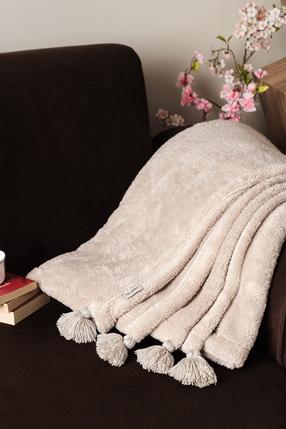 Pledas Mijolnir Puffy 194DCH1154, šviesiai ruda, 200 cm x 220 cm