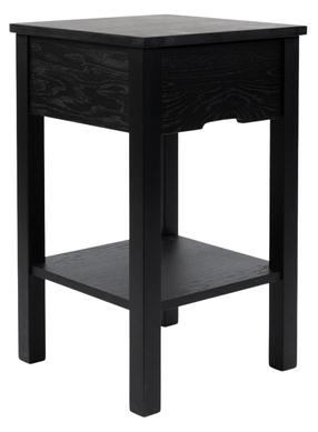 Naktinis staliukas C10881393, juodas, 40 cm x 40 cm x 65 cm