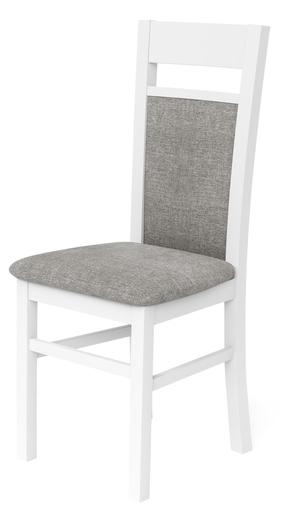 Valgomojo kėdė Gerard 2, balta/pilka, 44 cm x 41 cm x 97 cm